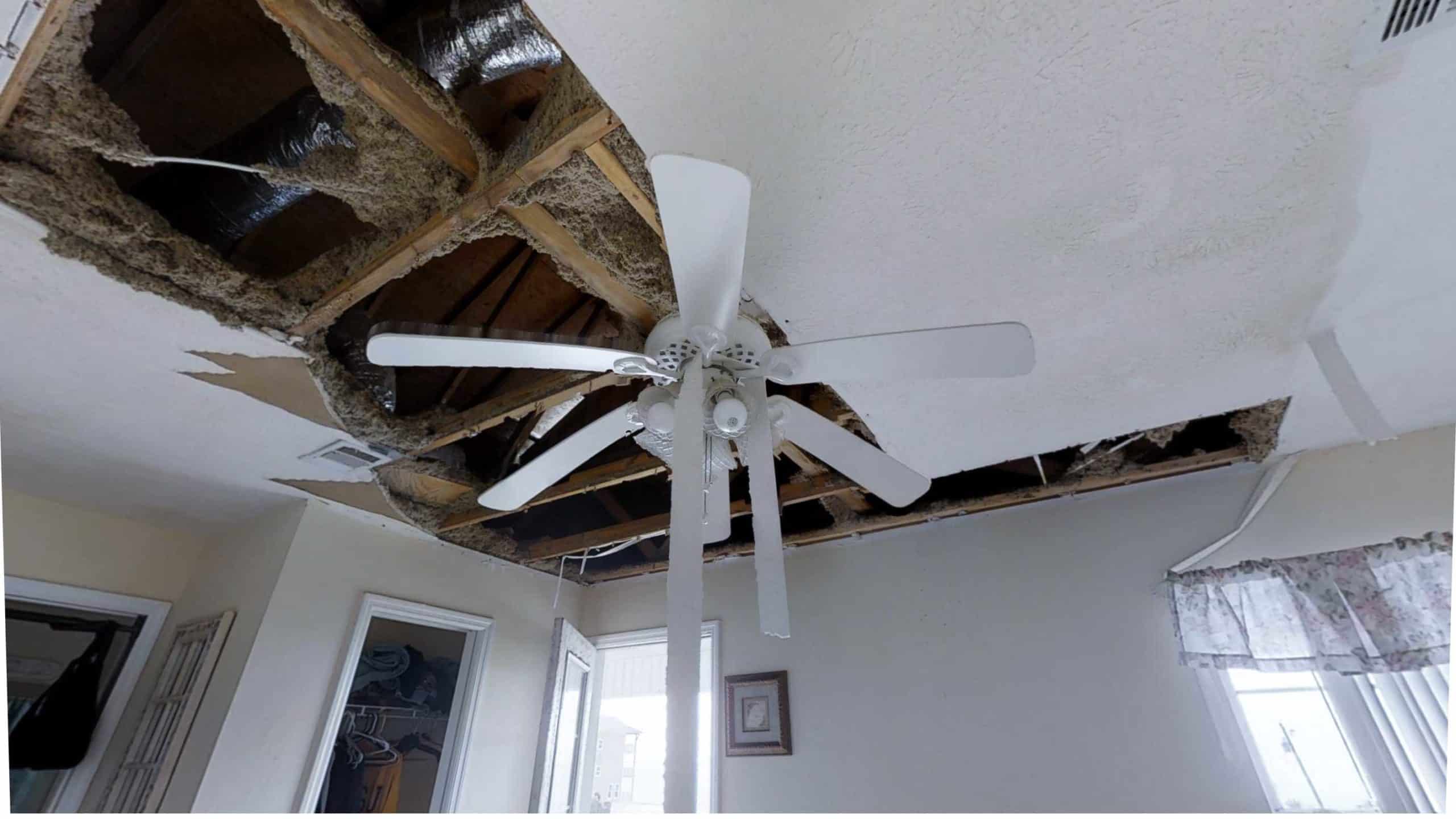 Collapsed Ceiling? Here’s What You Can Do